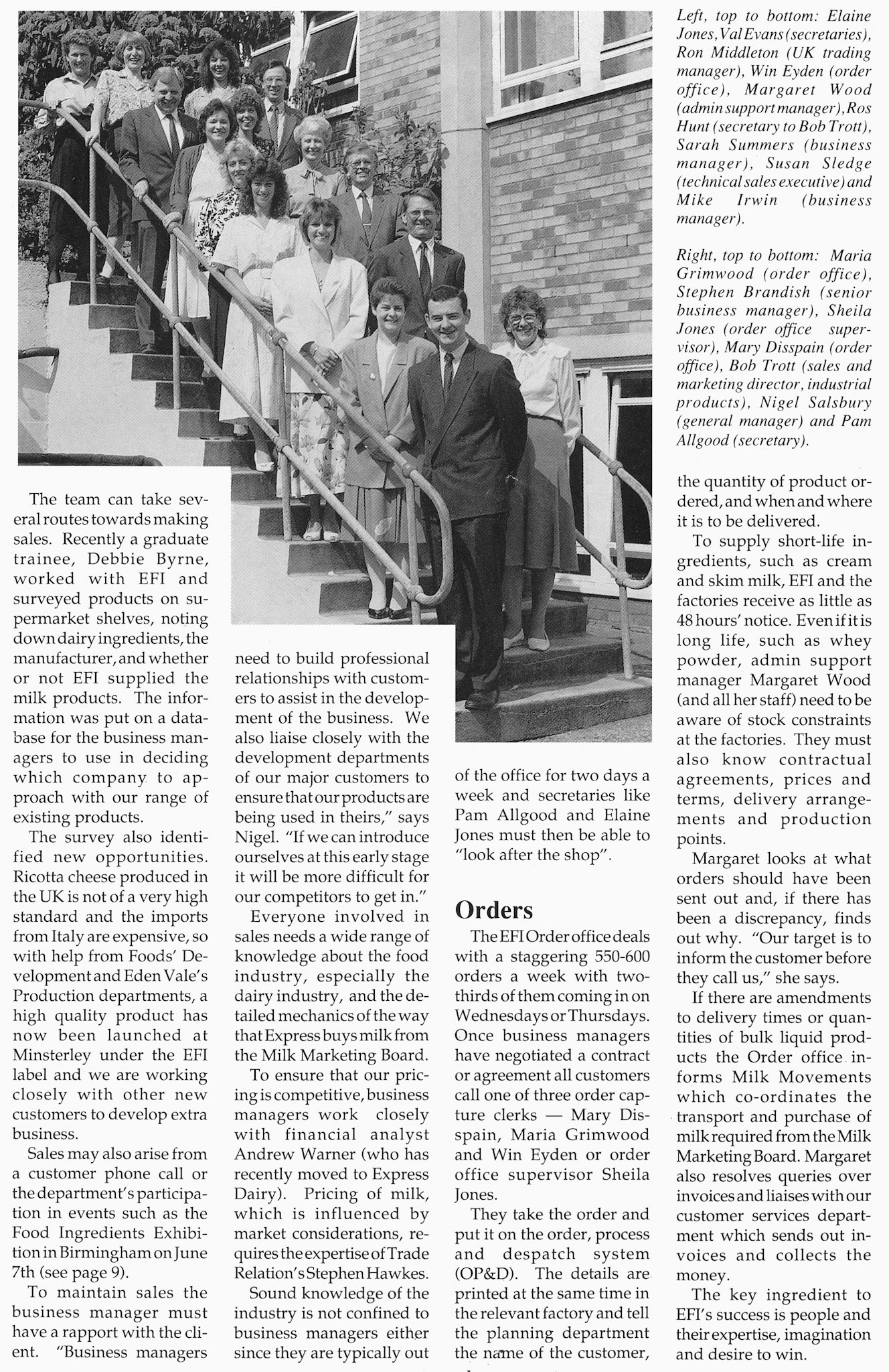 1990 Express Food Ingredients (June-July Express Foods News)