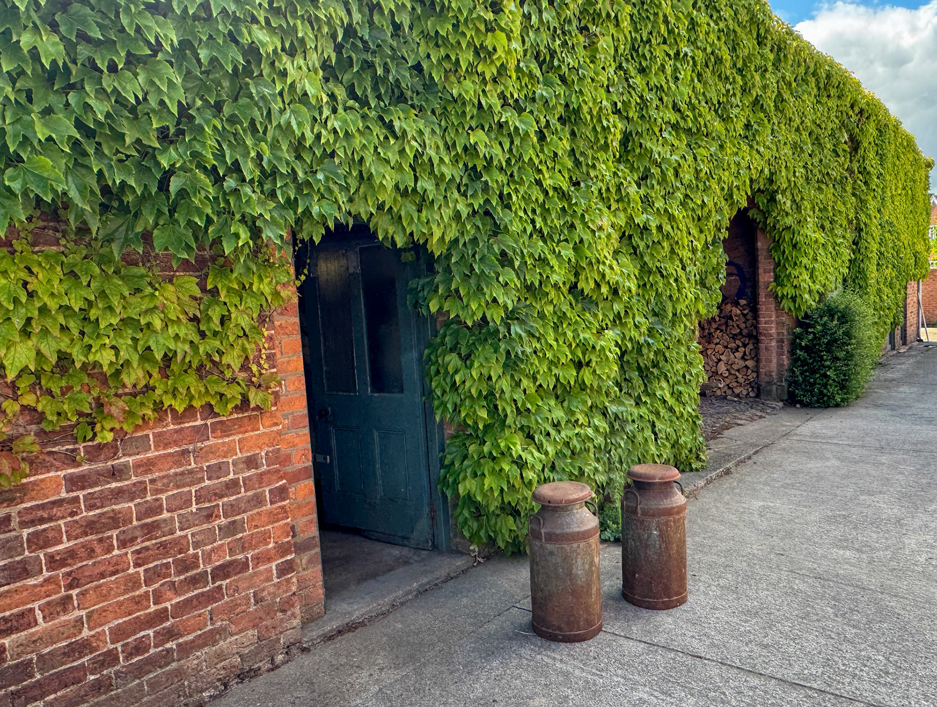 2025 Hall Farm, Ruyton-original buildings in use when Ruyton Co-operative Dairies produced cheese on the farm.