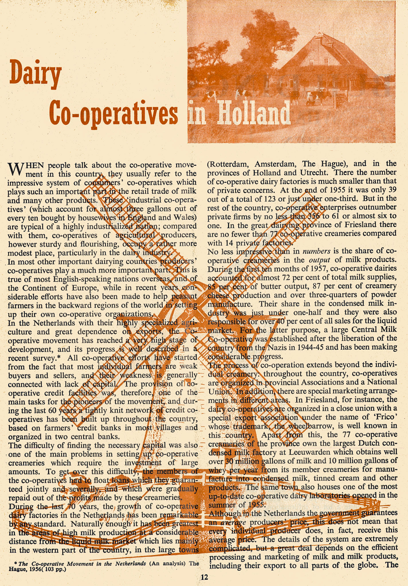 1954 Milk Producer magazine-April (Express Dairy Tales archive)