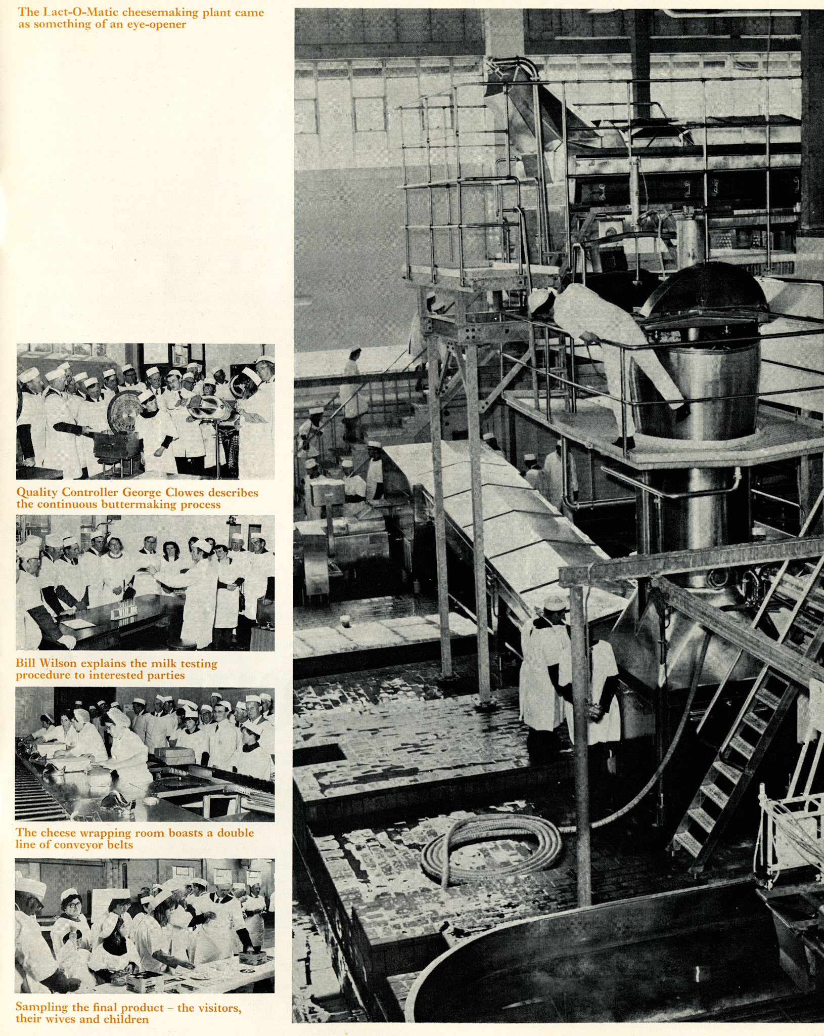 1972 Milk producers visit Appleby Creamery