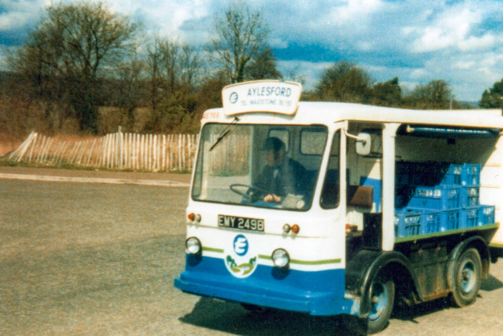 1970's Aylesford Reg EMY 249B, Fleet 4E 769 (Courtesy Michael Aldread)