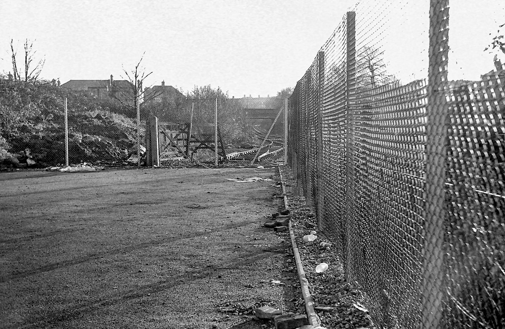 1979 South Morden rail siding and track removal. (Photographer Sam Jones)