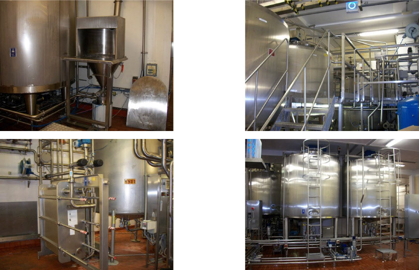 2012 Minsterley: Yogurt Processing &amp; Packing Equipment- Yogurt Process Equipment.  (Greencore Asset Sale on purchase by Muller, Courtesy Paul Bloor)
