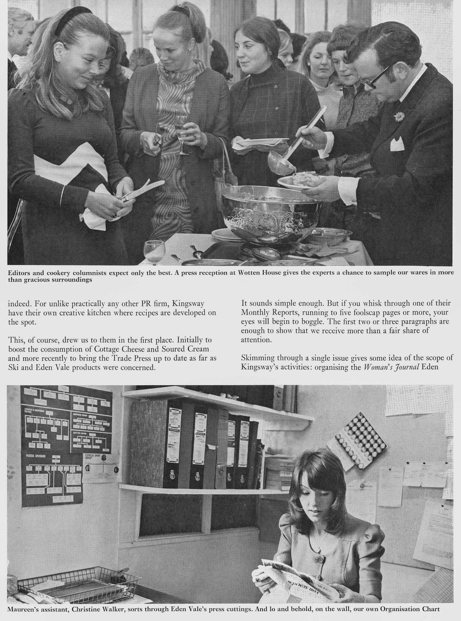 1971 Ski PR Agency-Kingsway, and what they do... (Courtesy Doreen Williams)