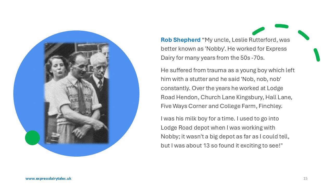 Memories of Milk Boys and Girls (Express Dairy Tales publication)