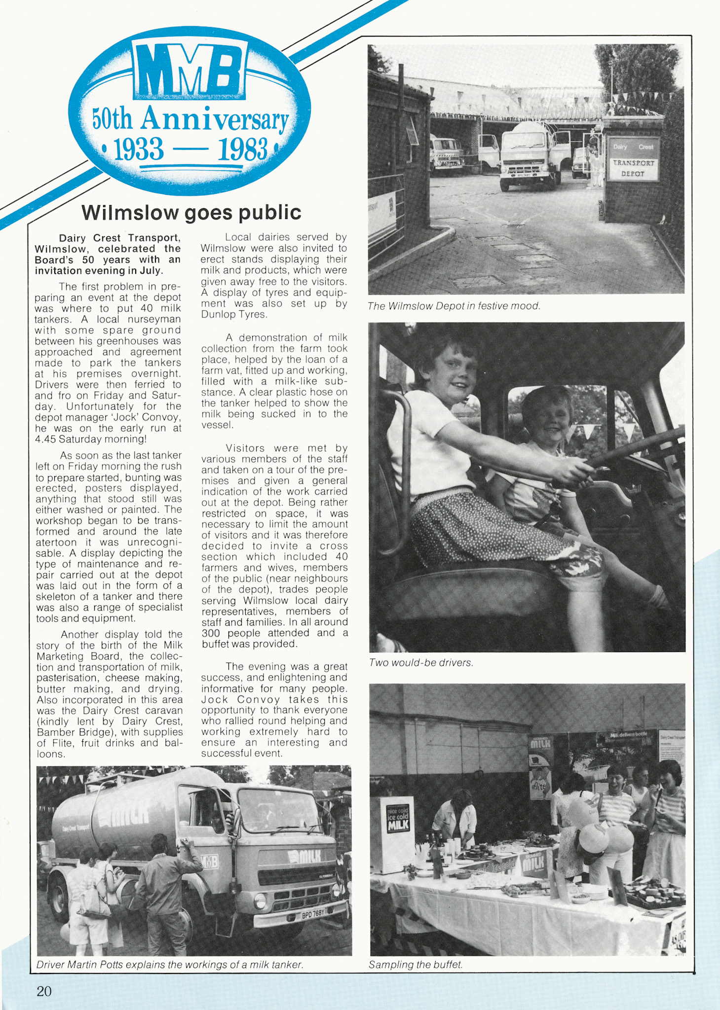 1983 MMB Magazine, special 50th Anniversary edition. (Courtesy Andy Wallis)