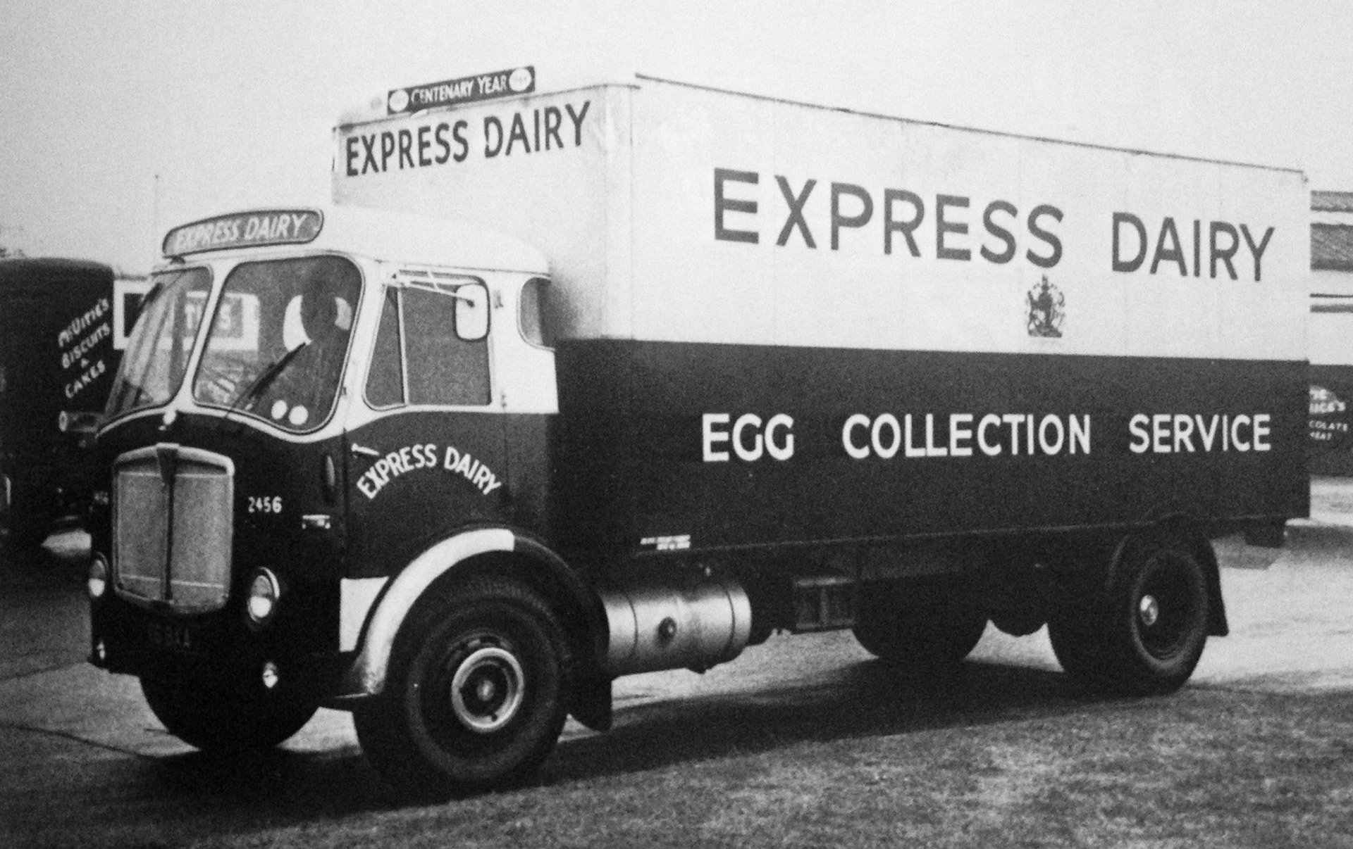 1960's Egg Collection vehicle (Courtesy Paul Luke)
