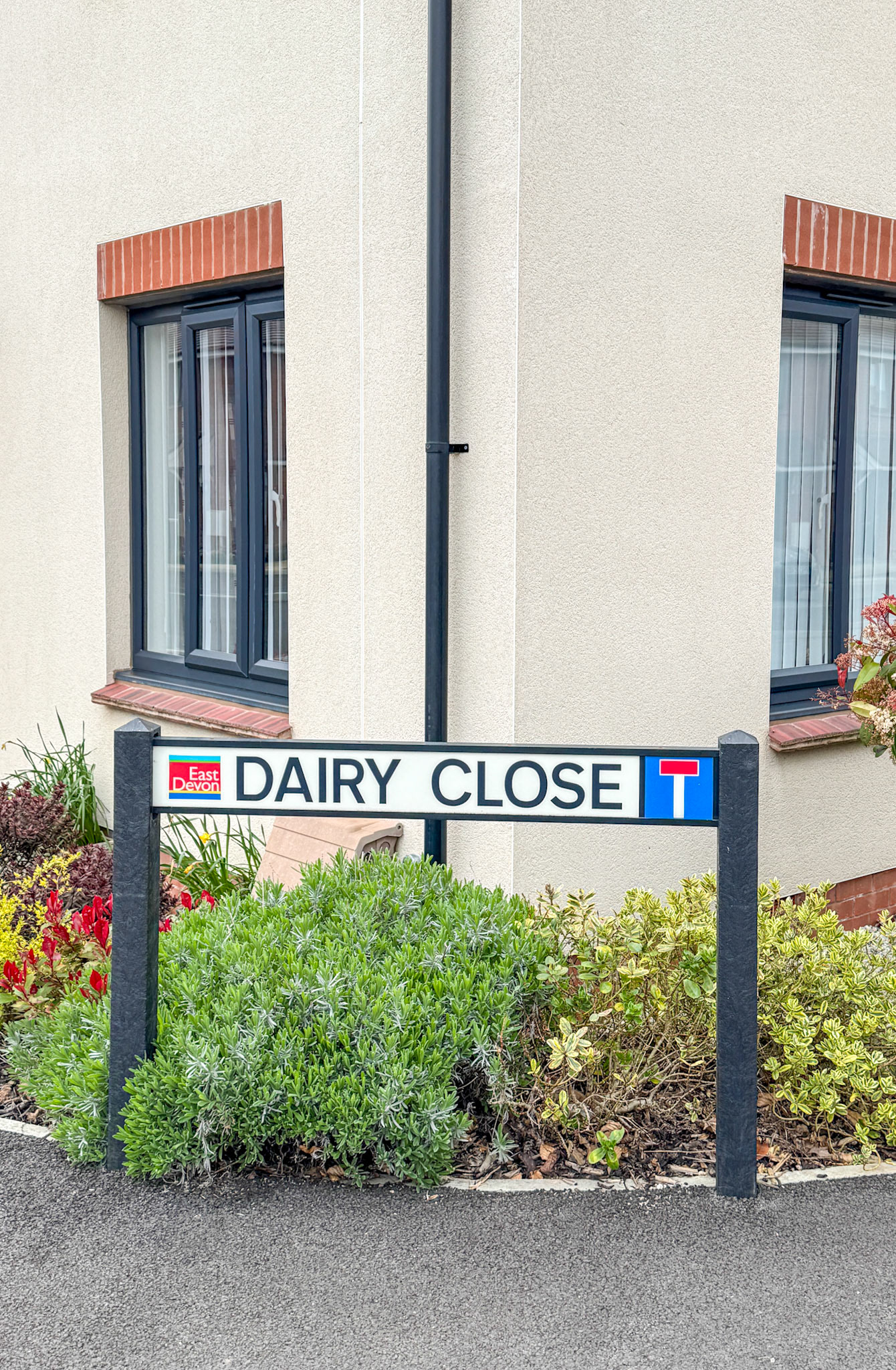 2026 Dairy Close, Honiton... all that remains of the creamery. (Express Dairy Tales image taken on 1st April)