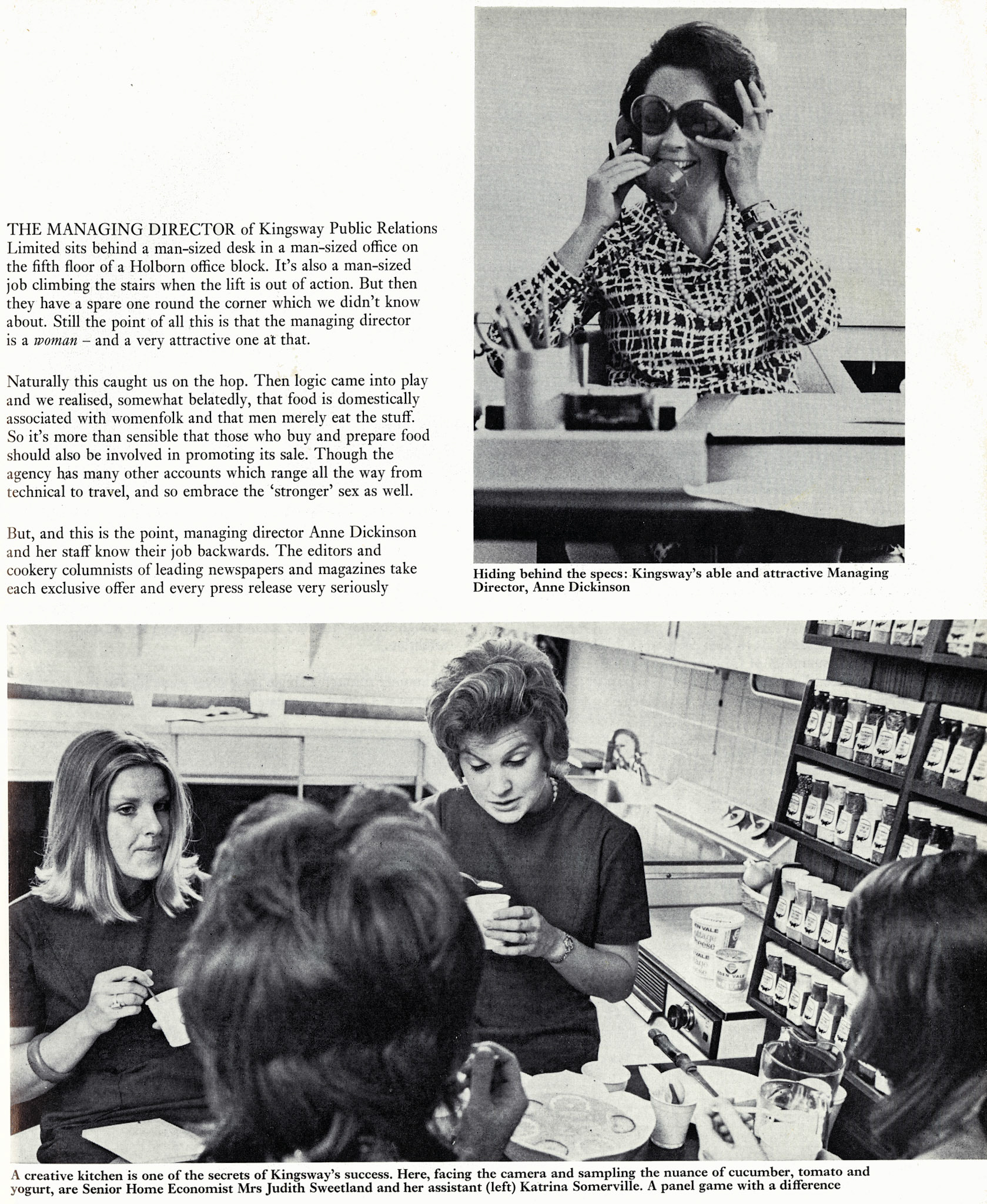 1971 Ski PR Agency-Kingsway, and what they do... (Courtesy Doreen Williams)