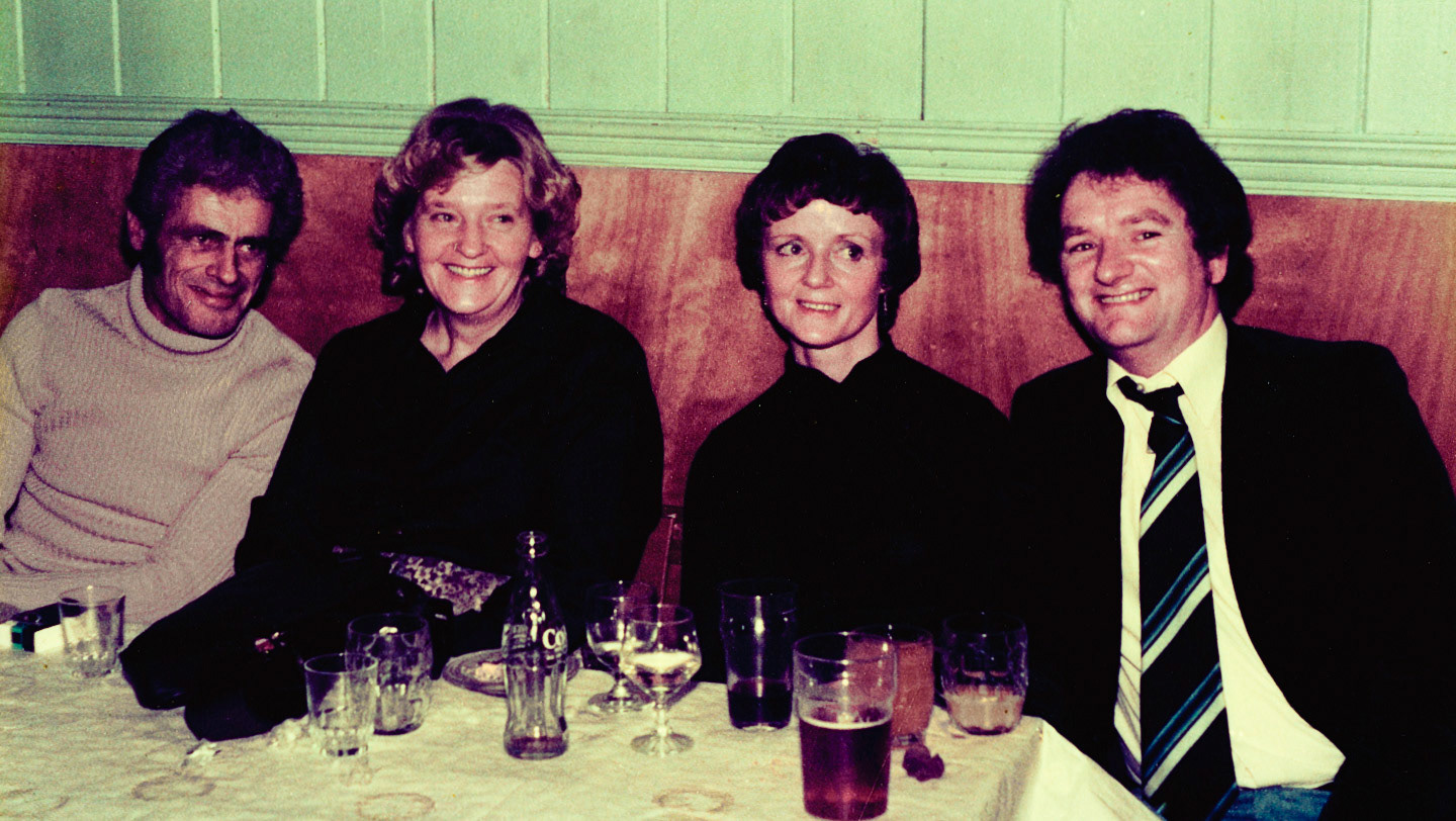 Christine Fisher identifies Sylvia and Graham Lewis, Janet and Horace Pearse.Gillian Cheshire adds "My mum and dad, Graham and Sylvia Lewis" (Courtesy Joe Lyons)