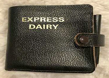 1950's Embossed leather wallet (Courtesy Richard Gaylard)