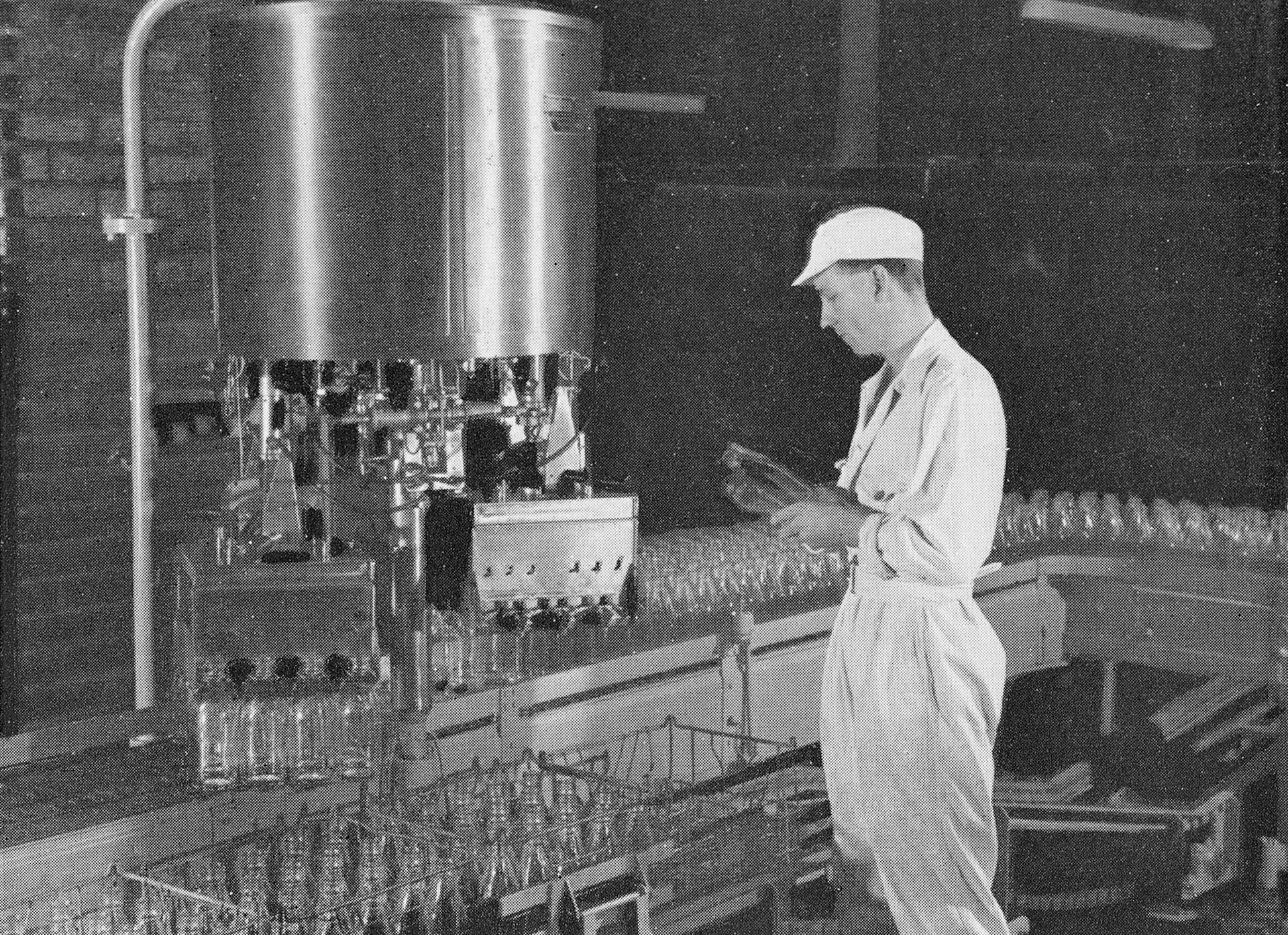 1955 South Morden-de-crating (Image from Official Opening Brochure, courtesy Paul Luke)