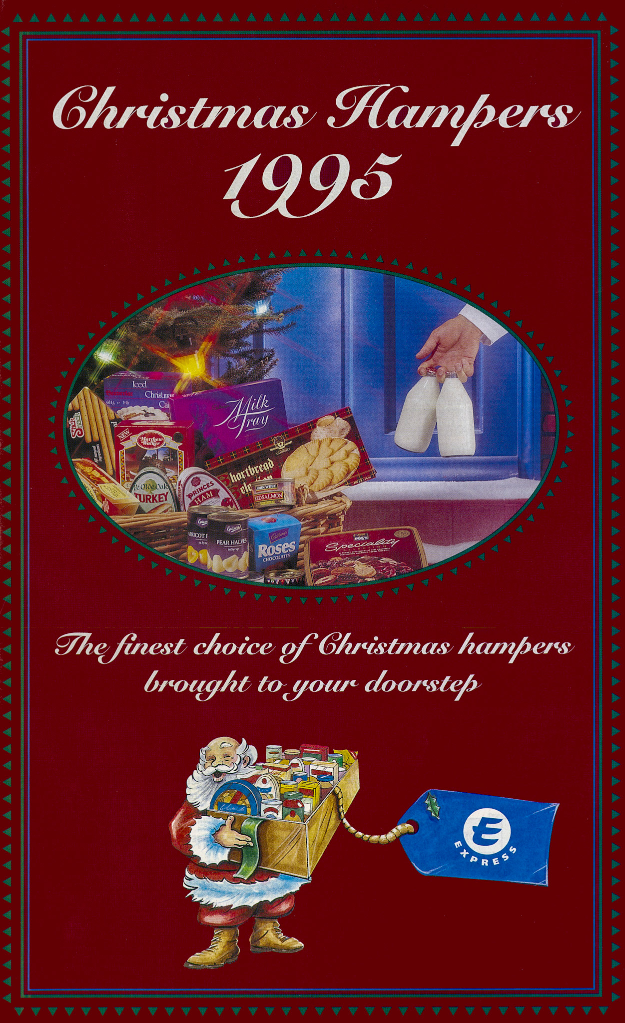 1995 Christmas Hampers leaflet (Courtesy Paul Luke)