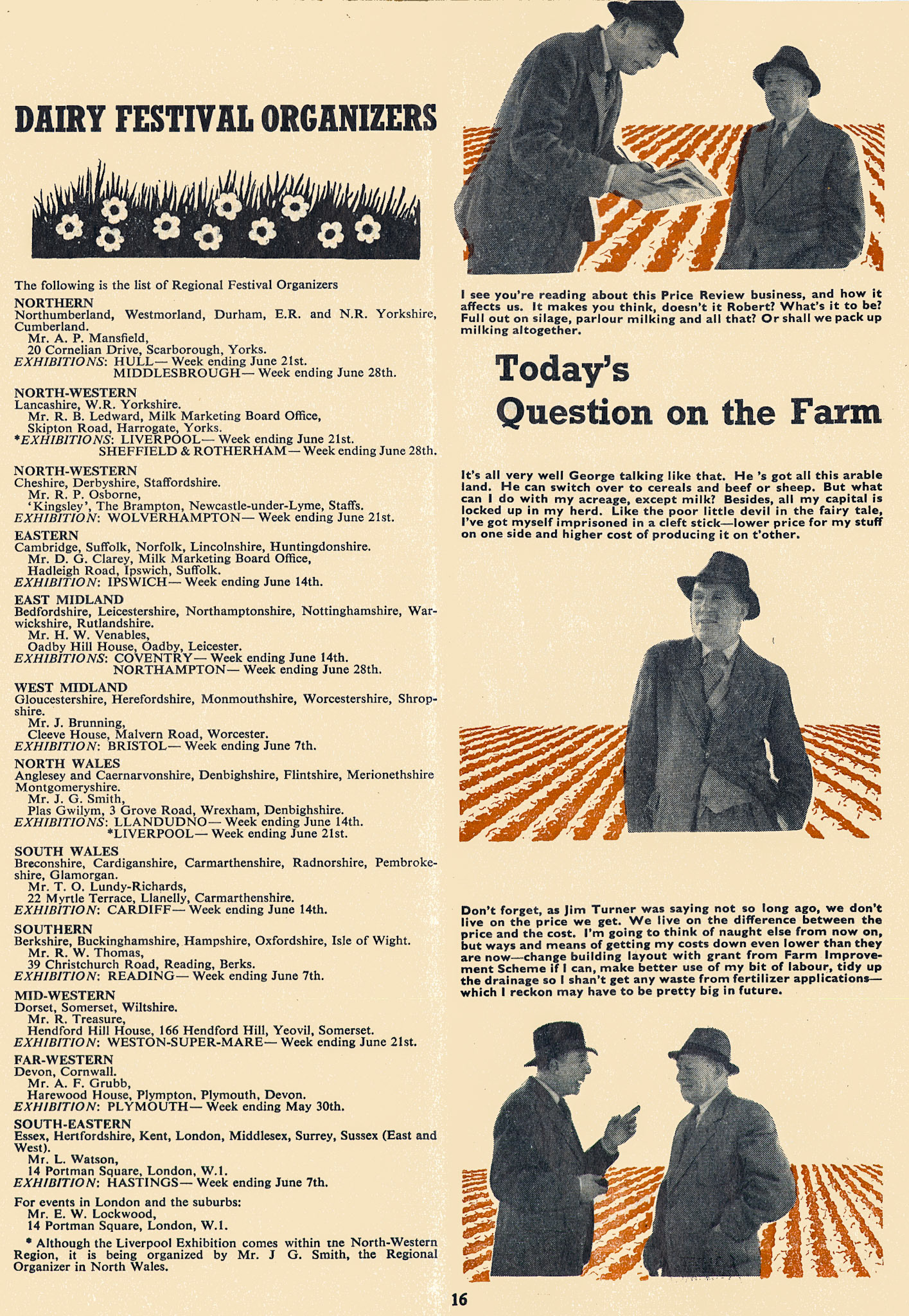 1954 Milk Producer magazine-April (Express Dairy Tales archive)