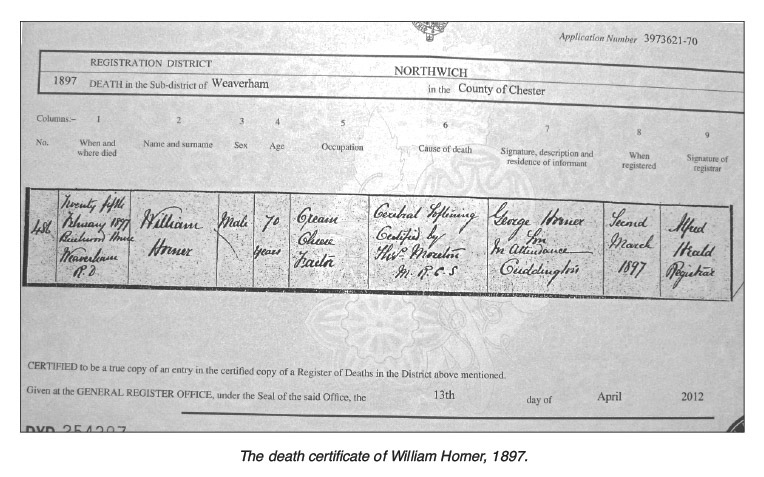 William Horner and his Creamery, Jill King