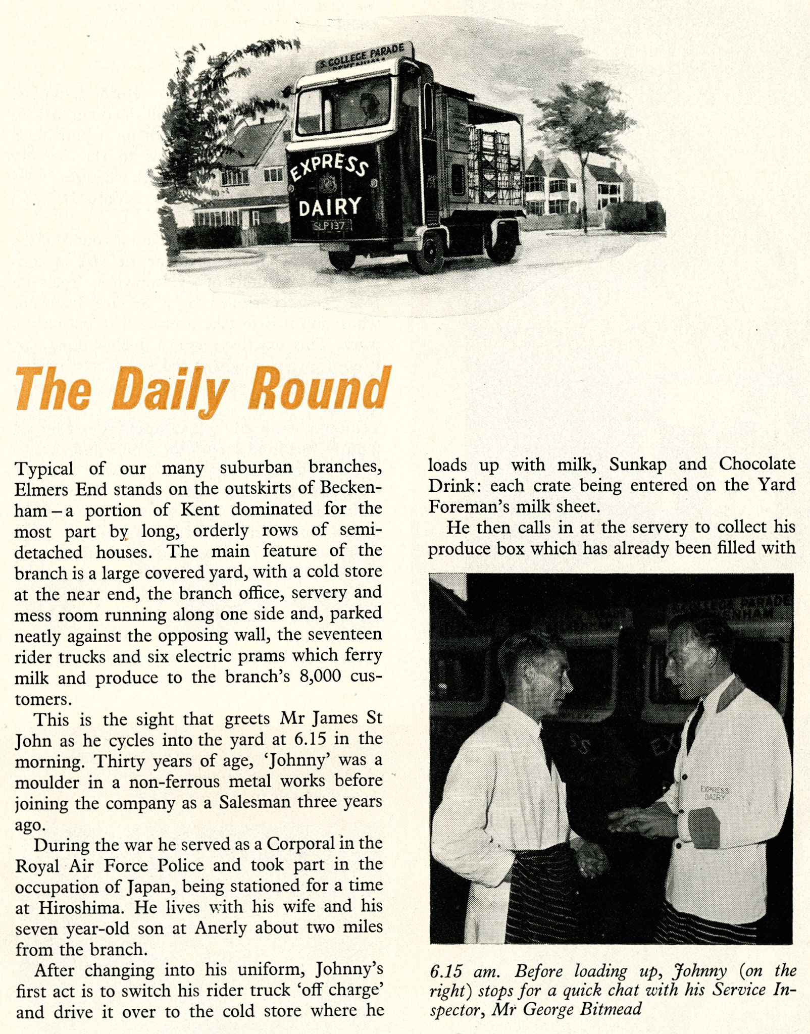 1956 Elmers End retail depot