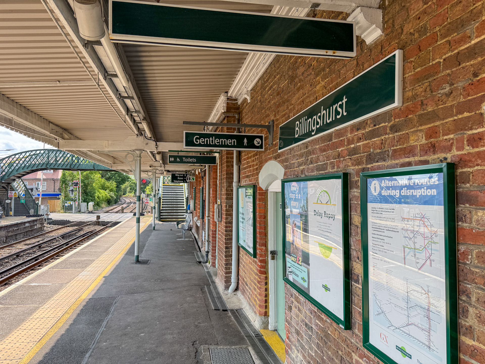 2025 August 05, Billingshurst Station.  (Express Dairy Tales collection)