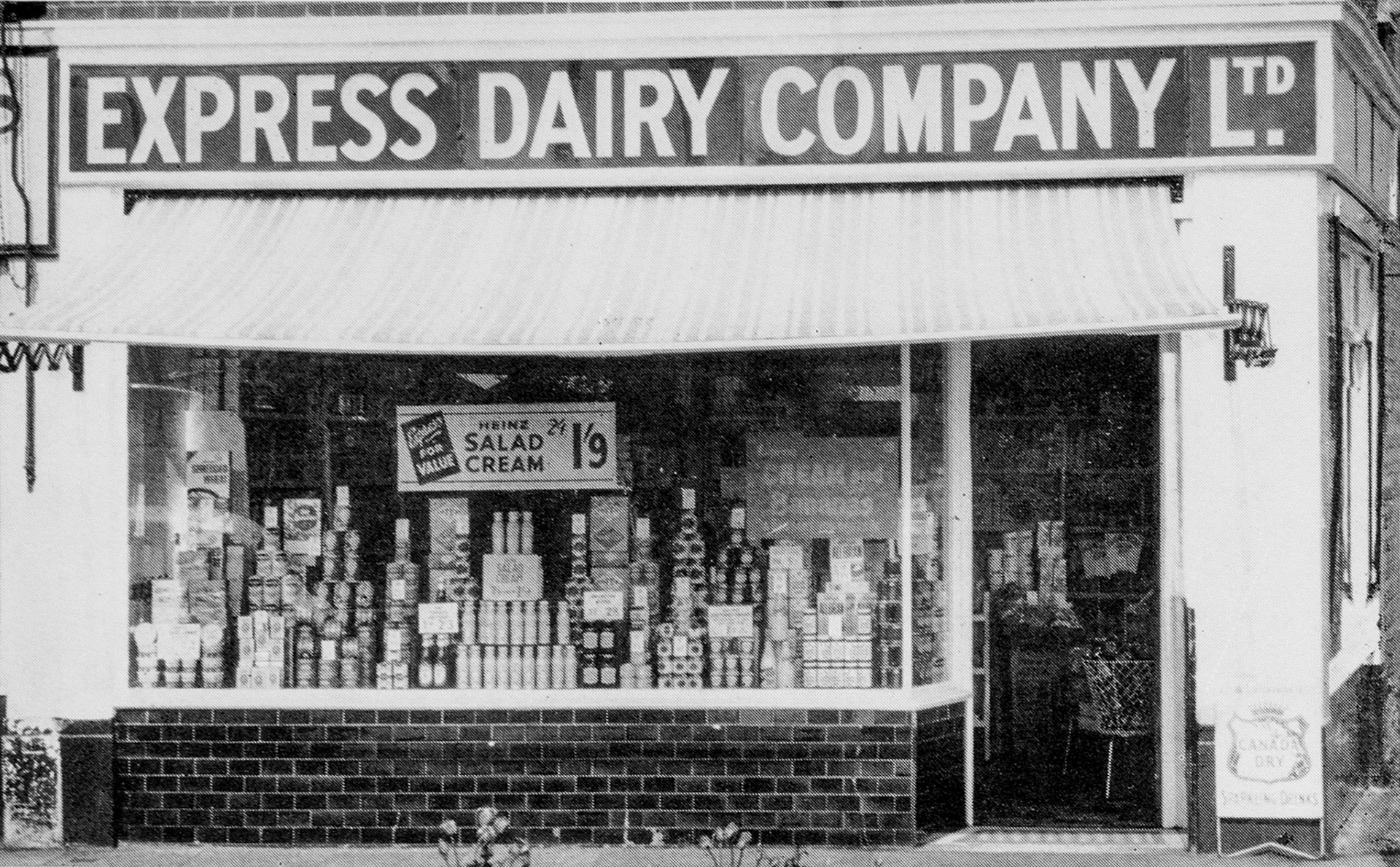 1962 Edmonton Shop, winner of 'Best Kept Shop' competition (Express News Autumn)