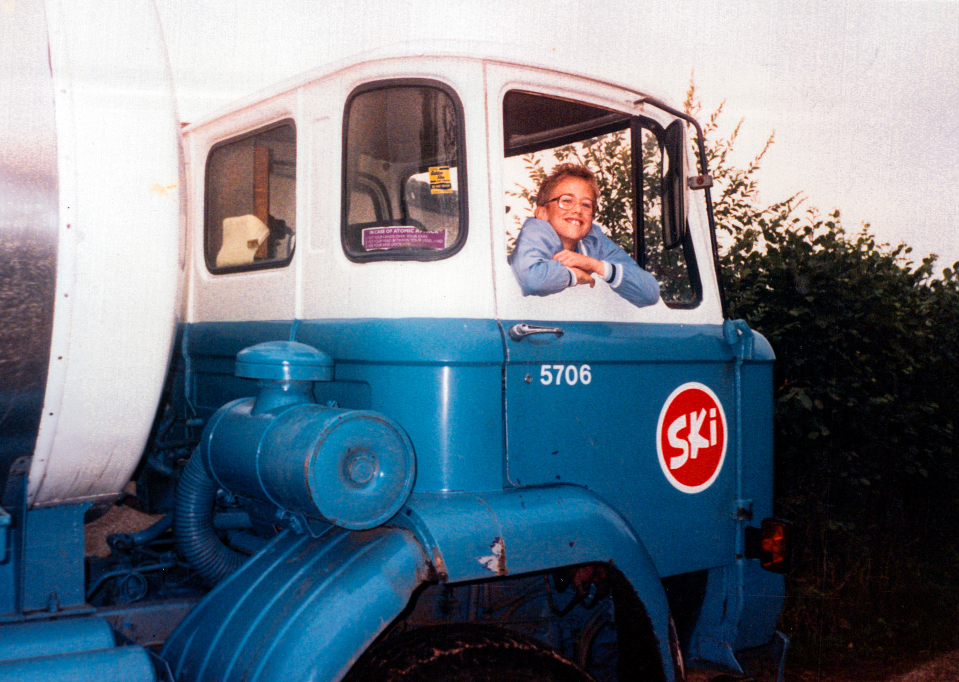 1987 Honiton, Rob Hawker's grandson Aaron Hawker