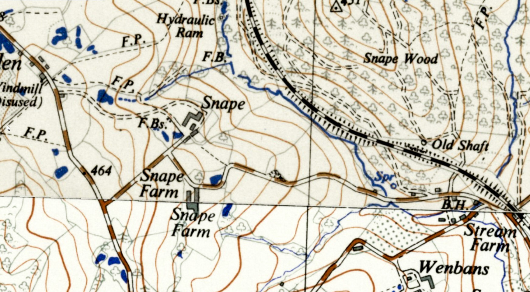 1959 Snape Farm (Courtesy National Library of Scotland)