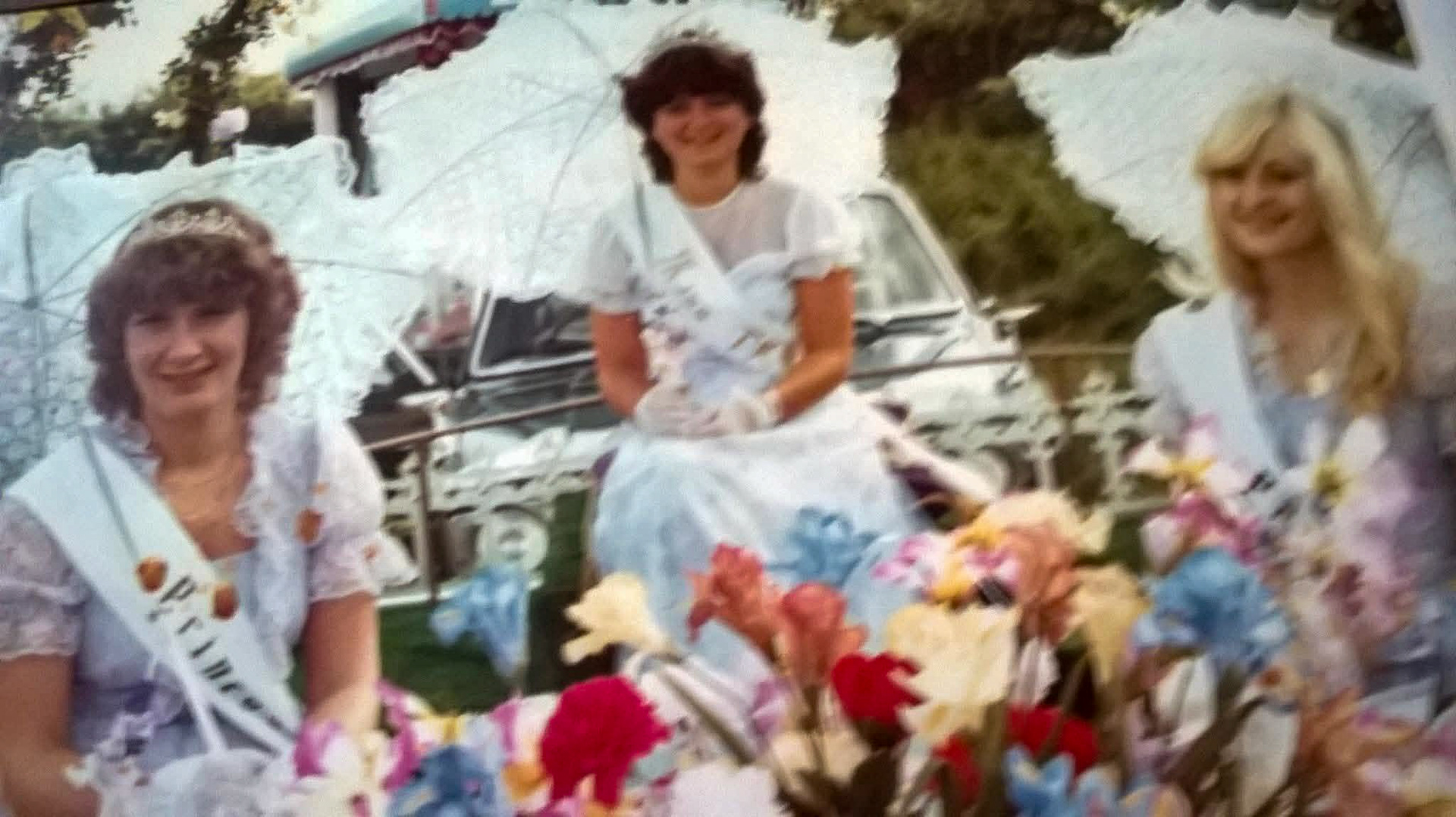 1979/ 80 Goldhanger Fruit Farms float. Gill Burton comments "I worked in the packing department and office from about 1978 until it closed, great company to work for. The social events were very good and they even participated in local carnivals". (Courtesy Gill Burton)