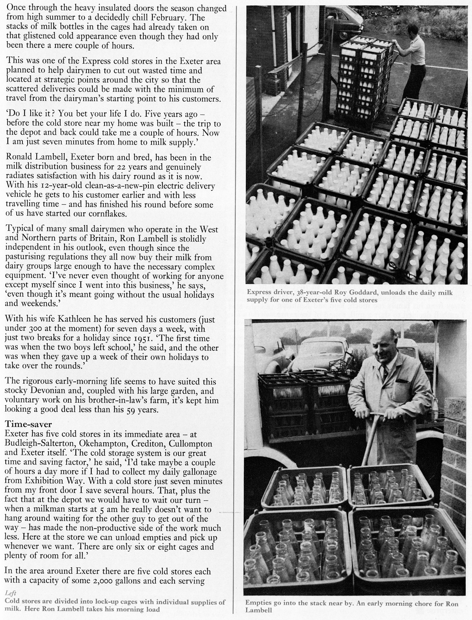 1973 Exeter Bottled Milk Buyers