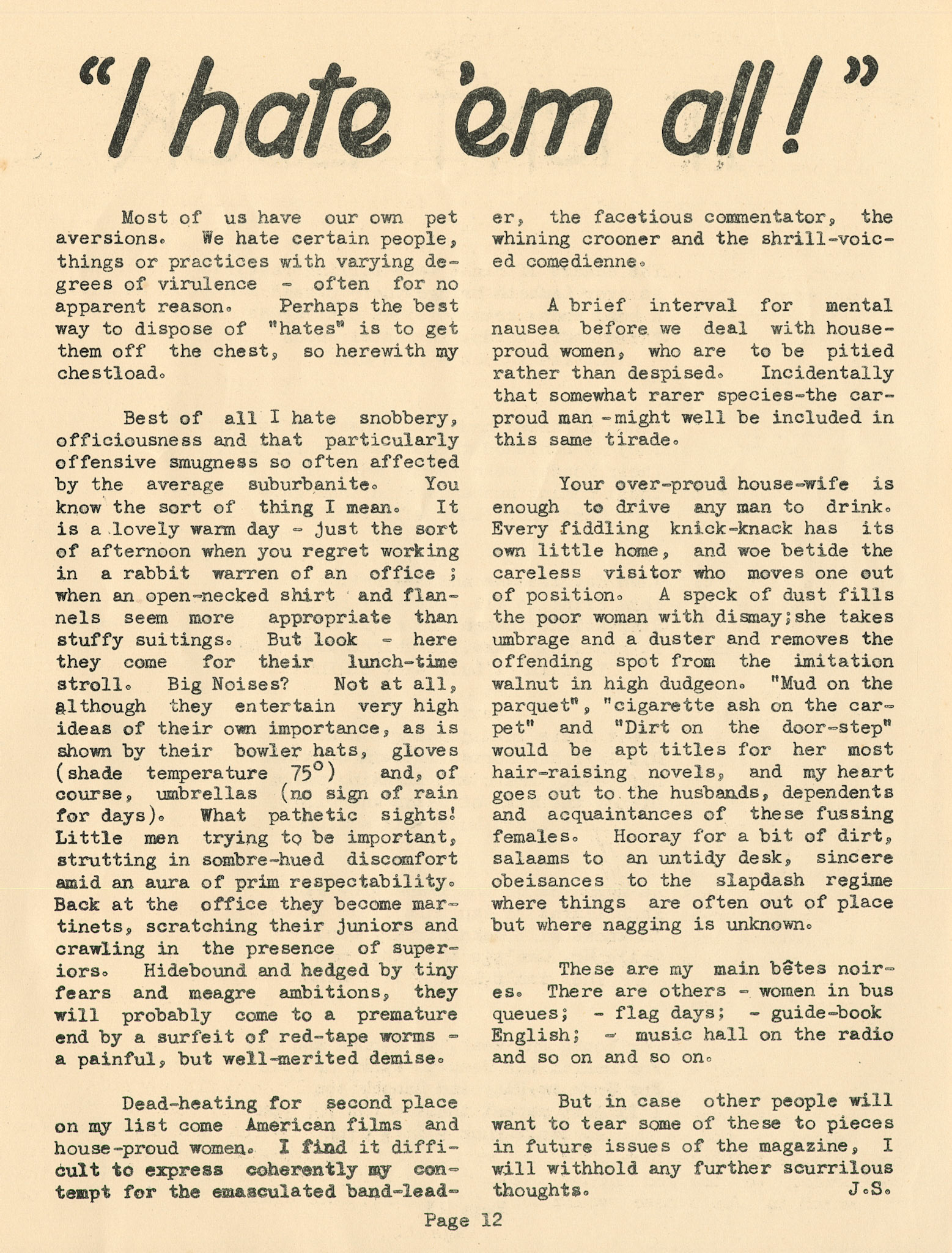 1939 'Milmarbo' in-house magazine, edition 4, published at the outbreak of WWII when staff were preparing to move to the newly constructed Thames Ditton HQ.  (Express Dairy Tales publication)