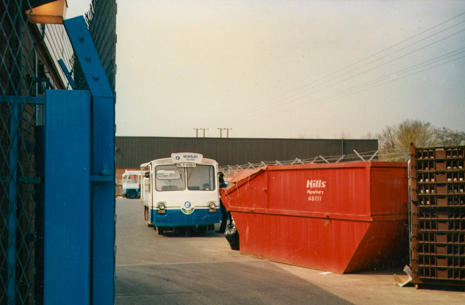 1982 Reg Wales and Edwards float ALY456Y at Newbury. (Courtesy Dave Fane)