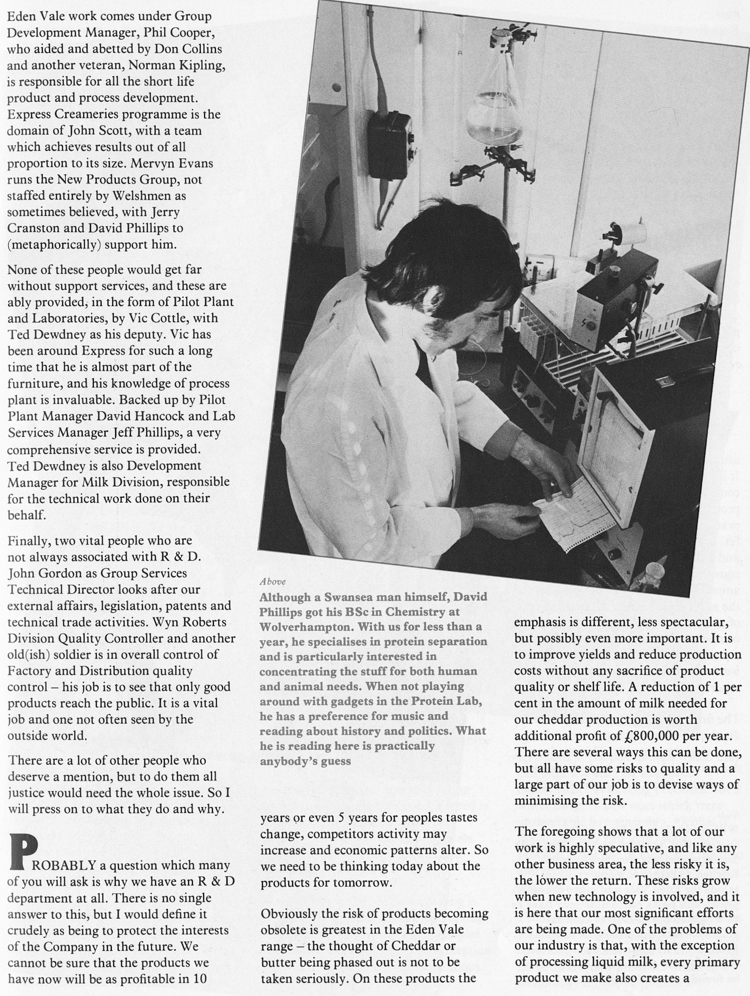 1979 Express's Research and Development Dept at South Ruislip