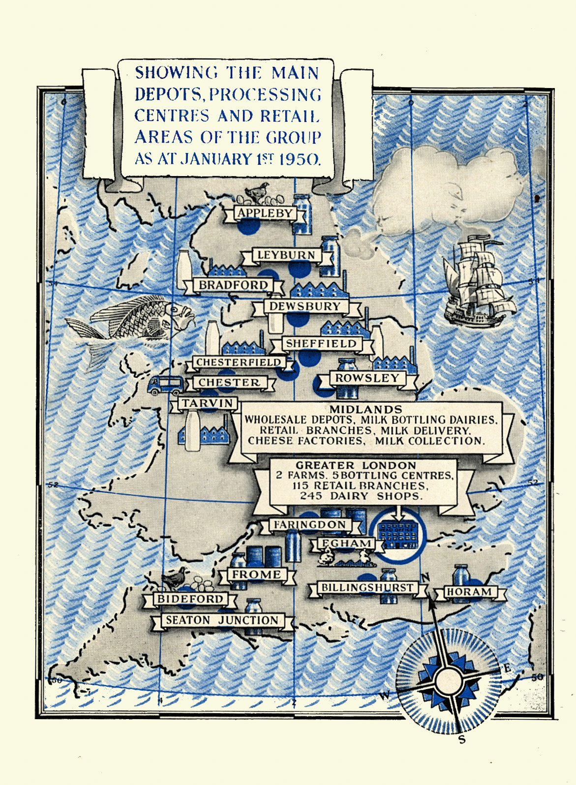 1956 Express Salesman's Manual, Fourth Edition published 1954, presented to Roger Gillard, Orpington Depot