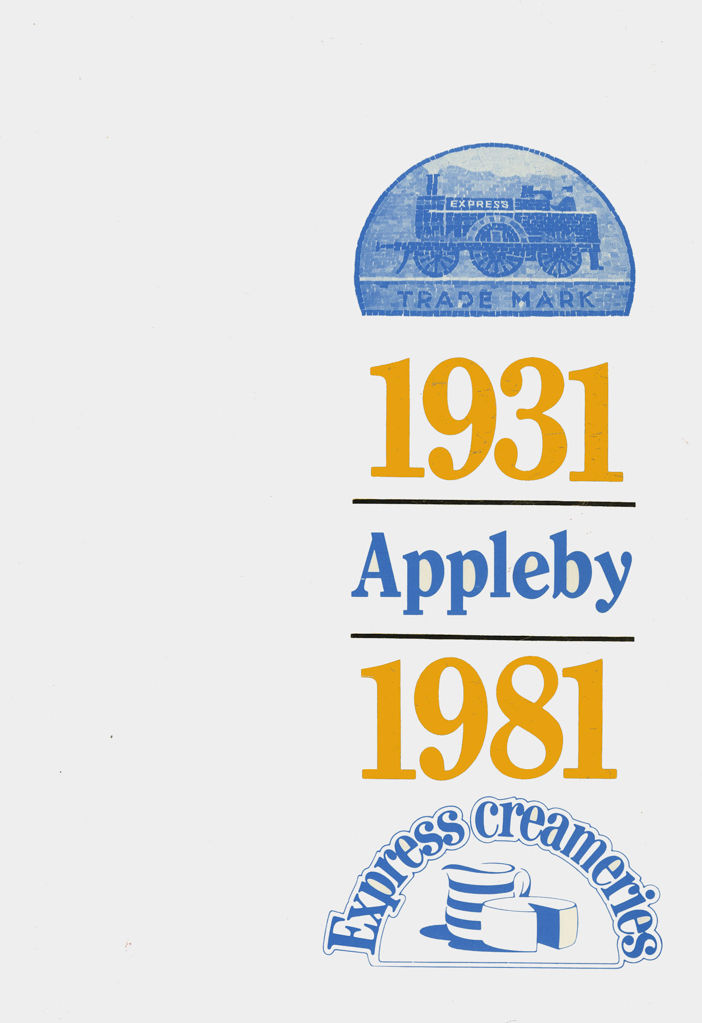 1981 Appleby Fifty Year Anniversary Booklet