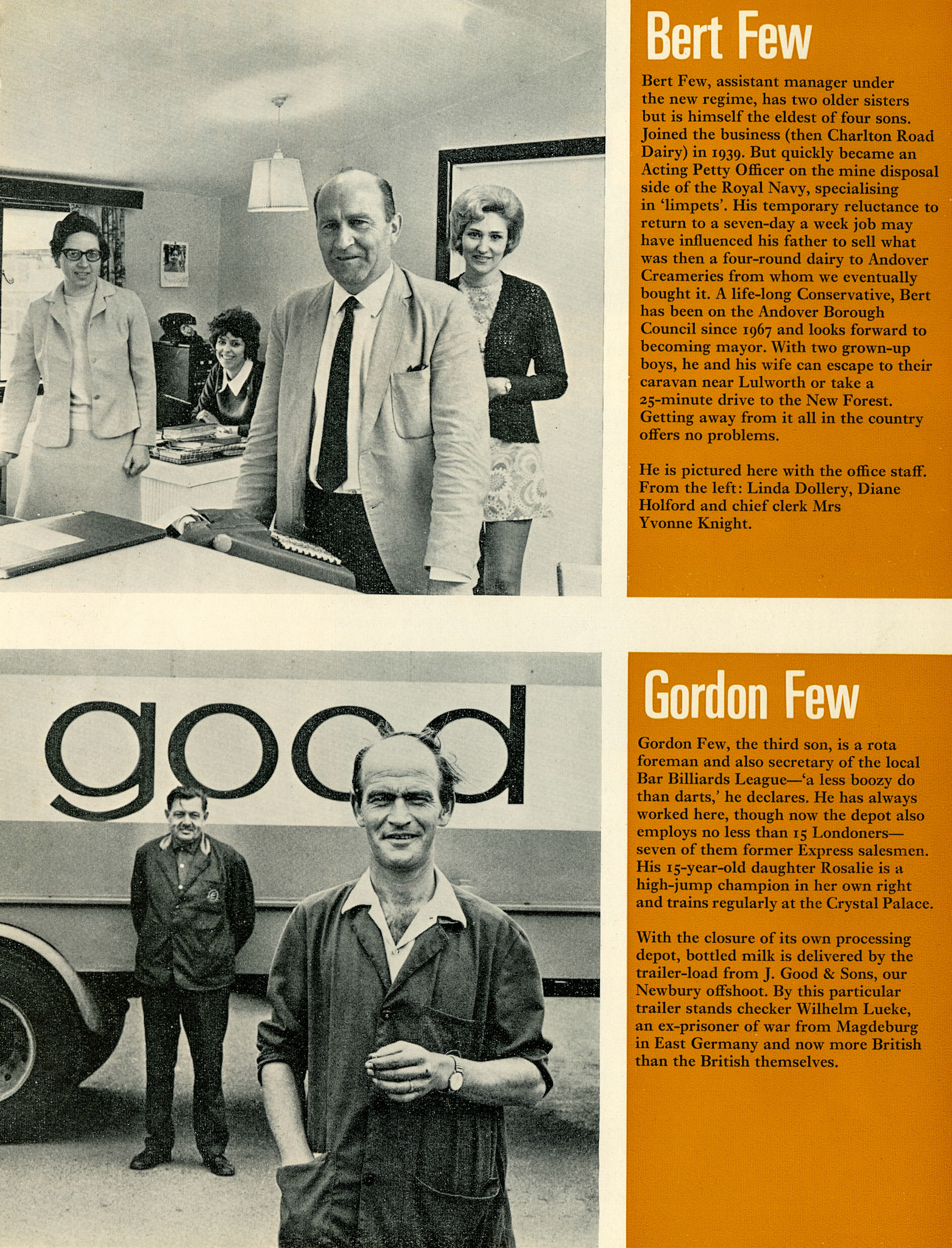 1970 Andover Creameries