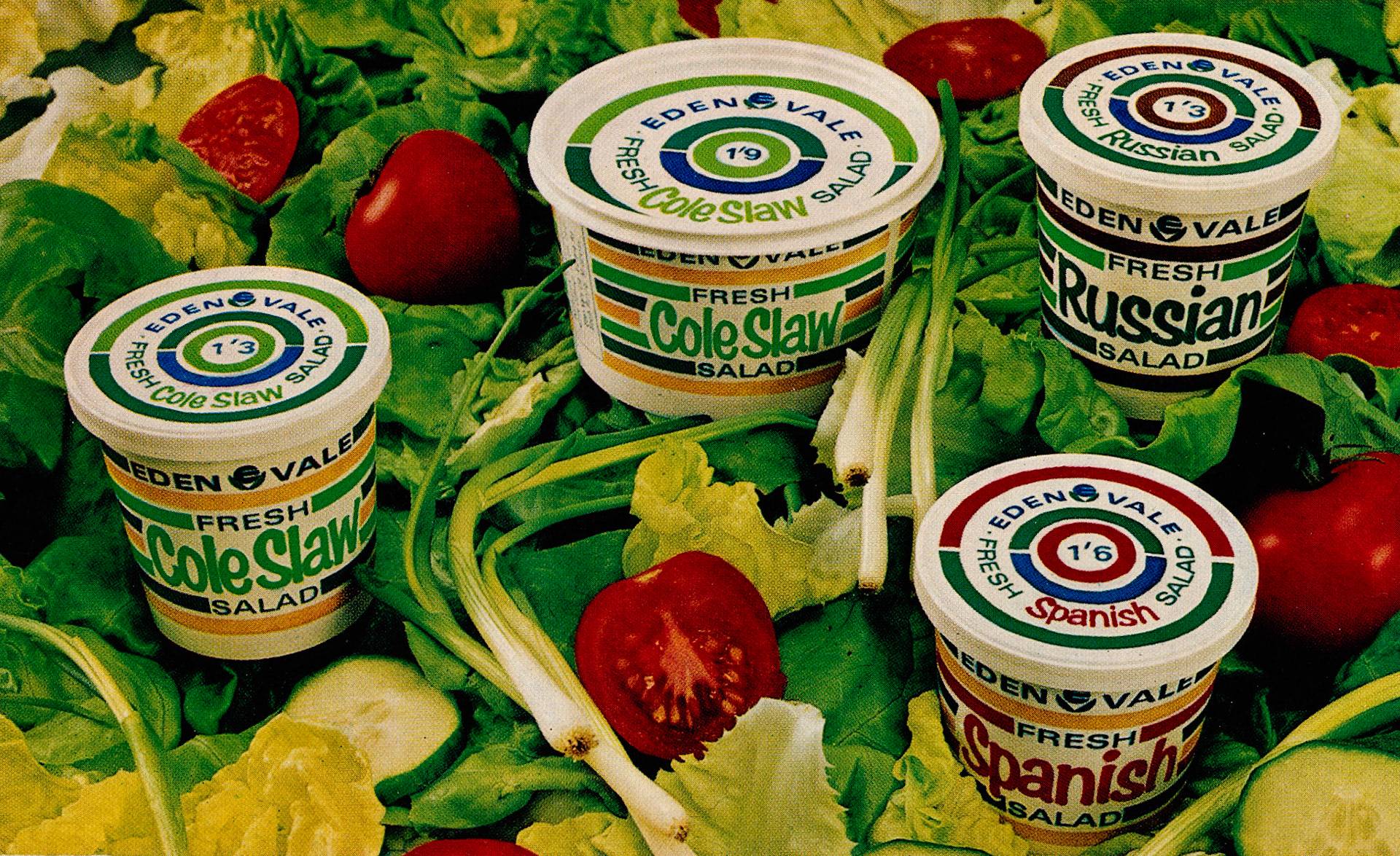 1970 Eden Vale salads (Express News Spring)