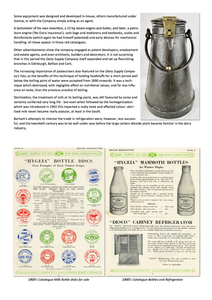 2023 Illustrated History of the Dairy Supply Company. (Express Dairy Tales publication)