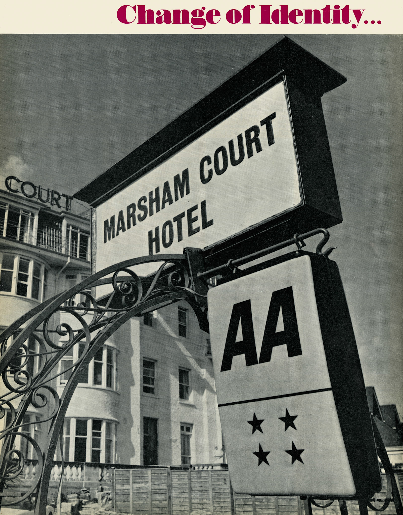 1969 Marsham Court Hotel (Express News Autumn)