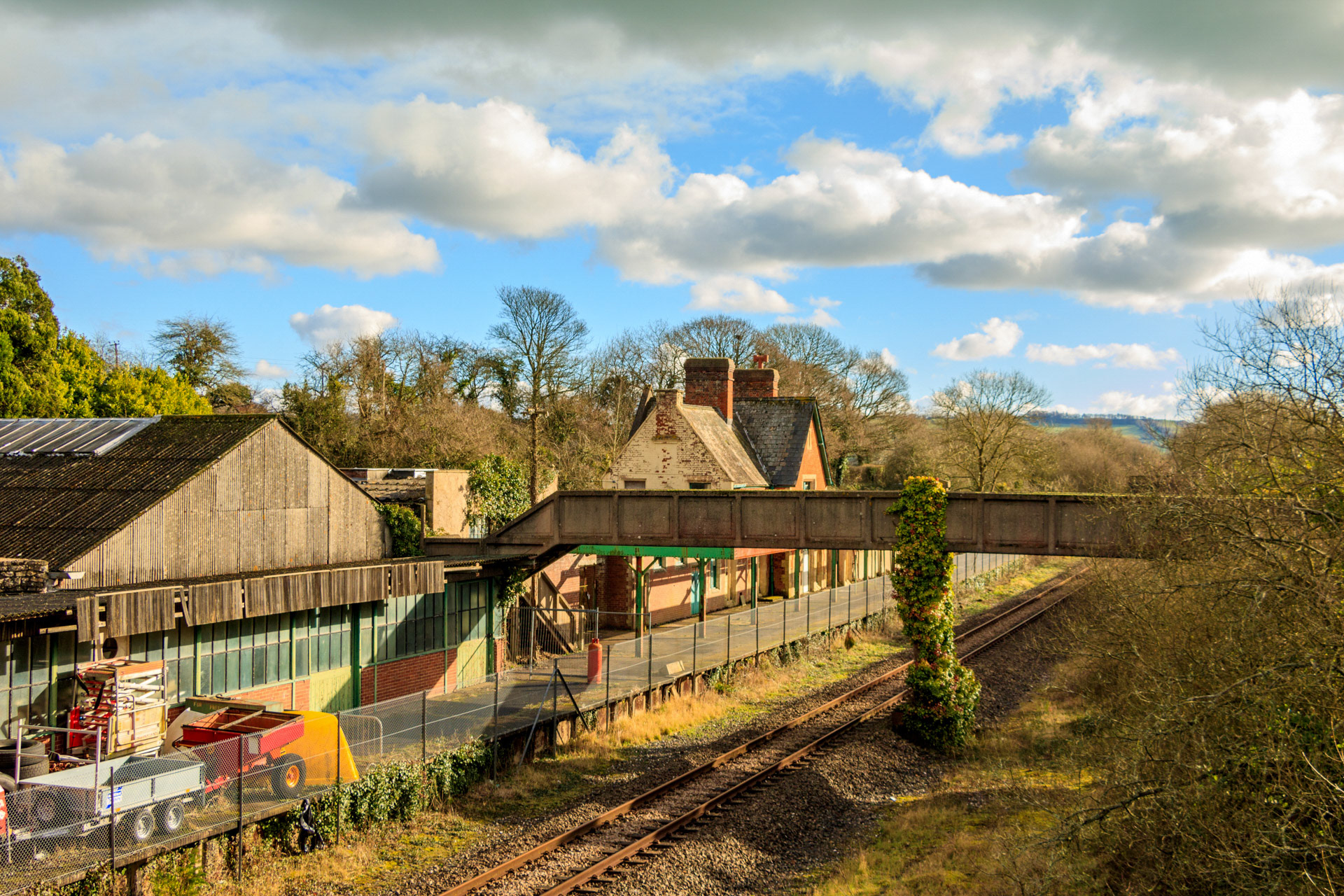 2010-2019 Seaton Junction. Gareth Barnard comments "Some images I've taken between 2010 and 2019, including when HST's were diverted though it on the 1st March 2019". (Courtesy Gareth Barnard, Disused Stations FB Group)