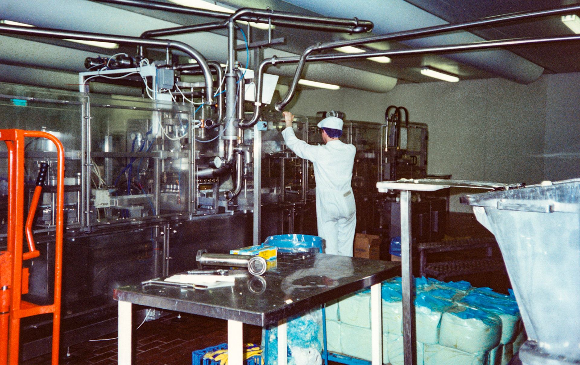 1991 Honiton, November, following closure announcement: Jack ? on Hassia 2. (Courtesy Wendy Hawker)