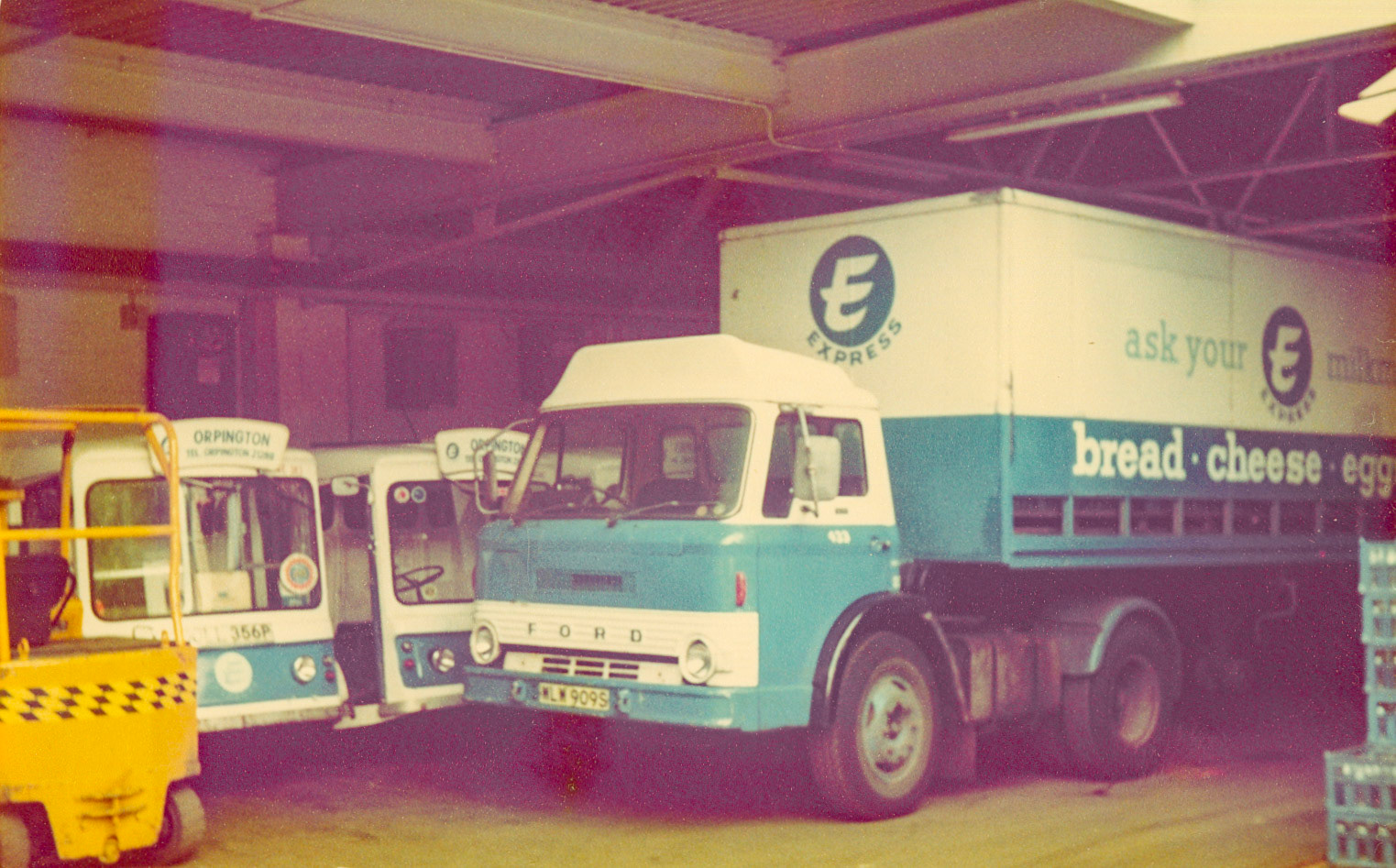 1980s Orpington Depot. (Picture by Reg Ball, on loan from Colin Bristow)