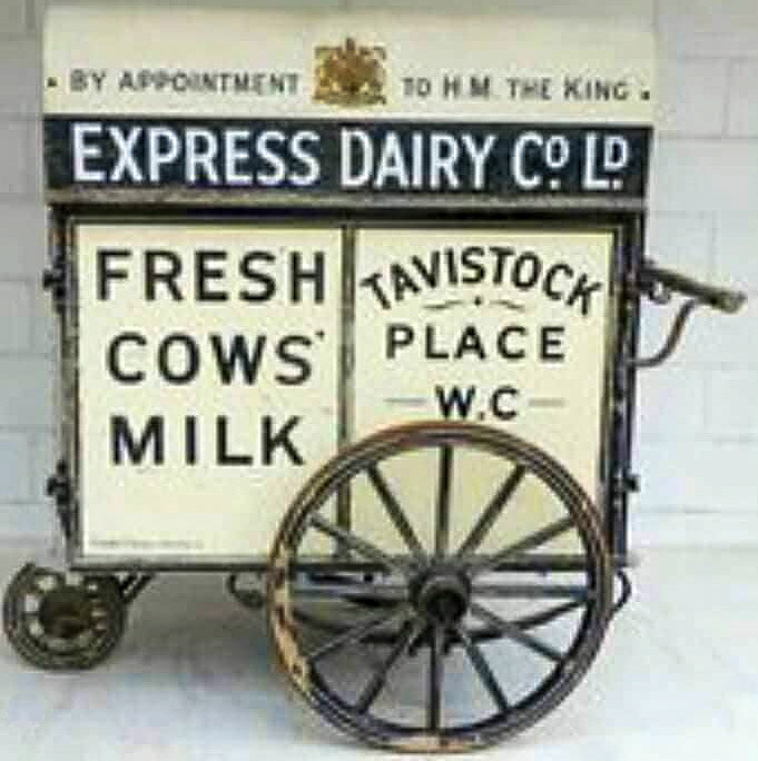1920's Express Hand cart (Michael Aldread Collection)