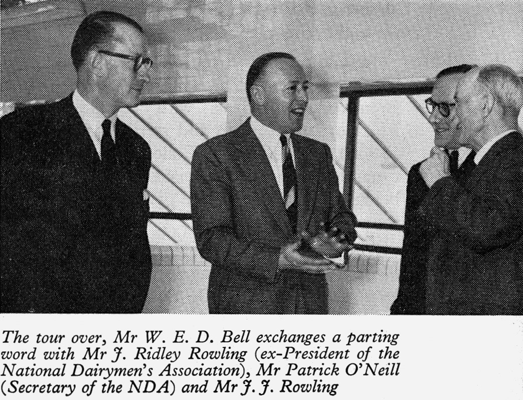 1956 Tour of South Morden by W.E.D. Bell, with J. Ridley Rowling, Patrick O.Neill and J.J. Rowling  (Express News July)