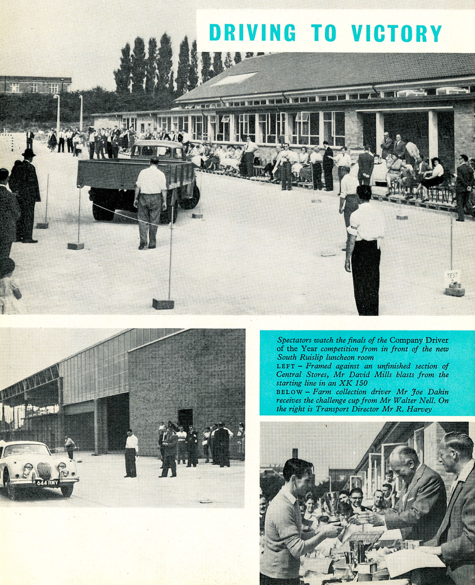 1958 Driver of the Year Competition at South Ruislip