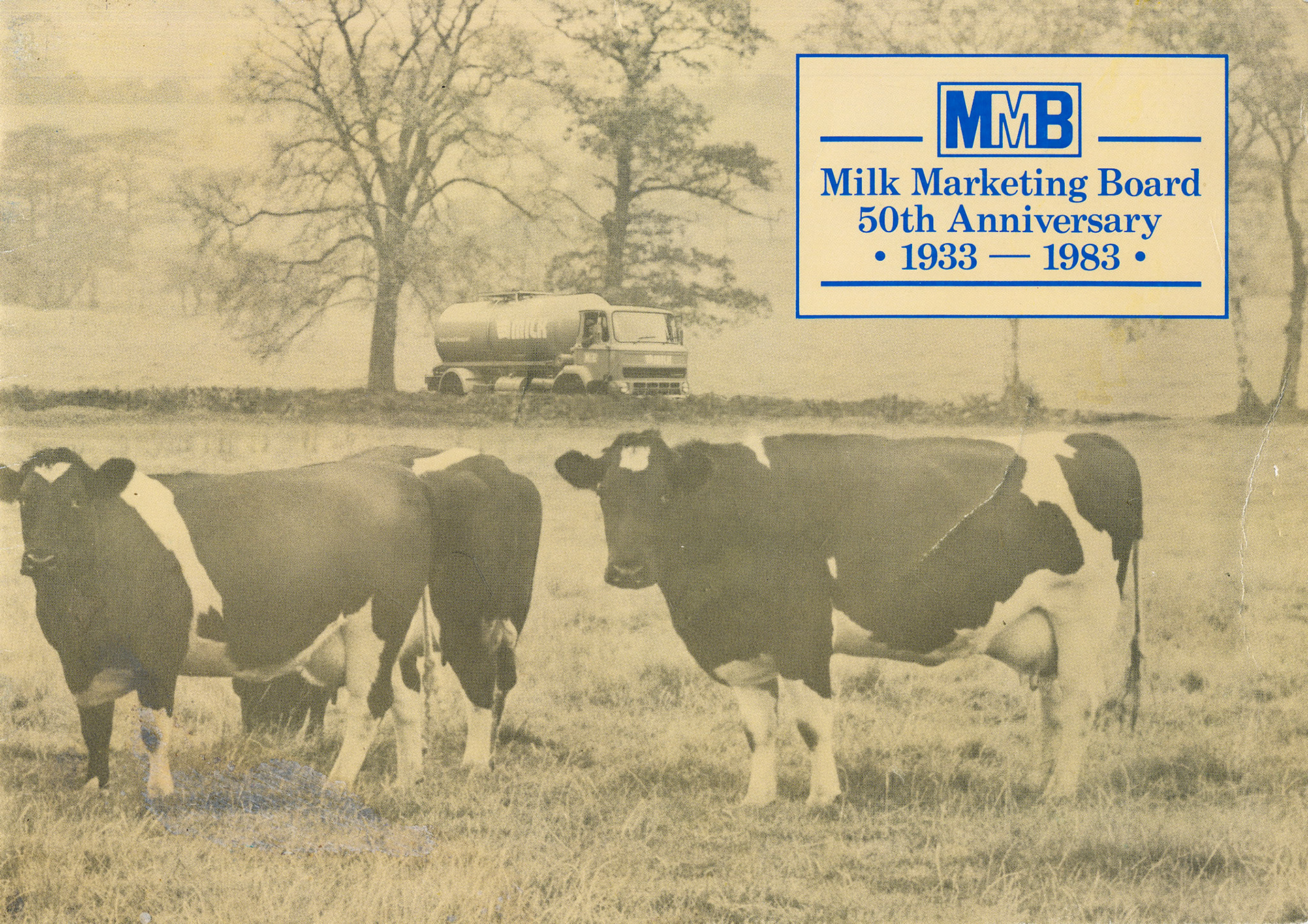 1983 MMB 50th Anniversary booklet-Front Cover. (Courtesy Andy Wallis)