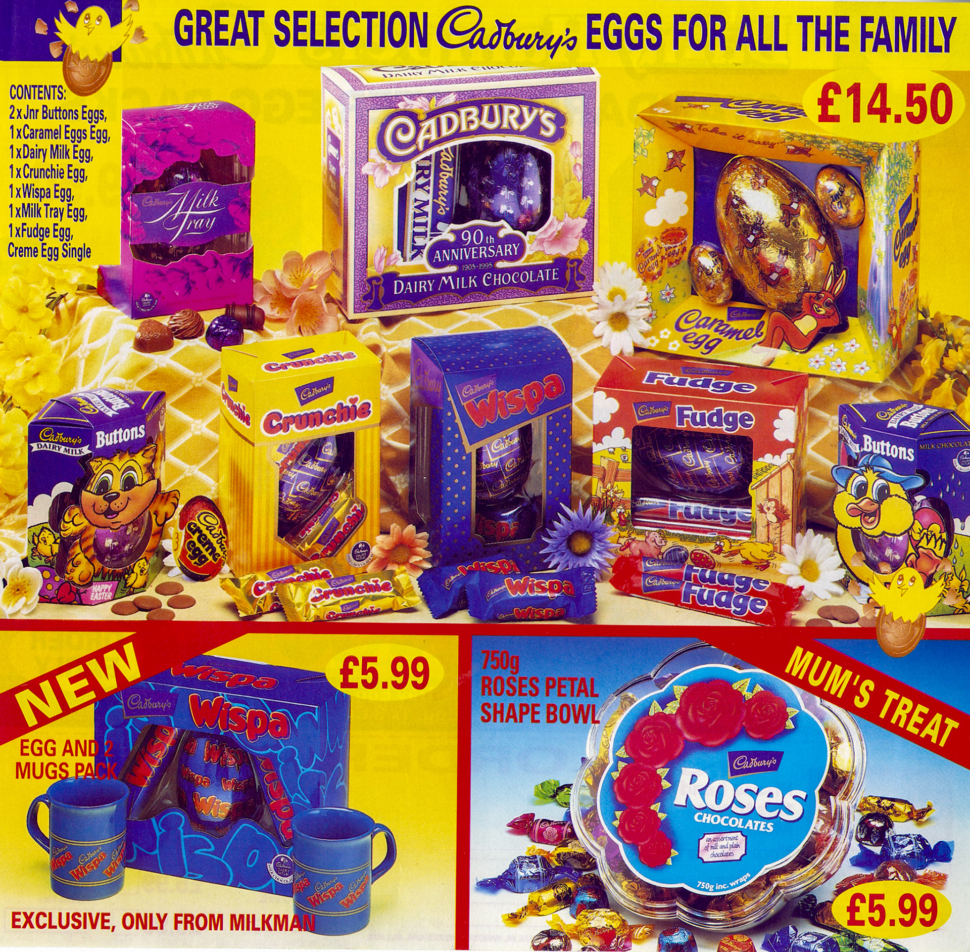 1995 Easter promotion leaflet (Courtesy Paul Luke)