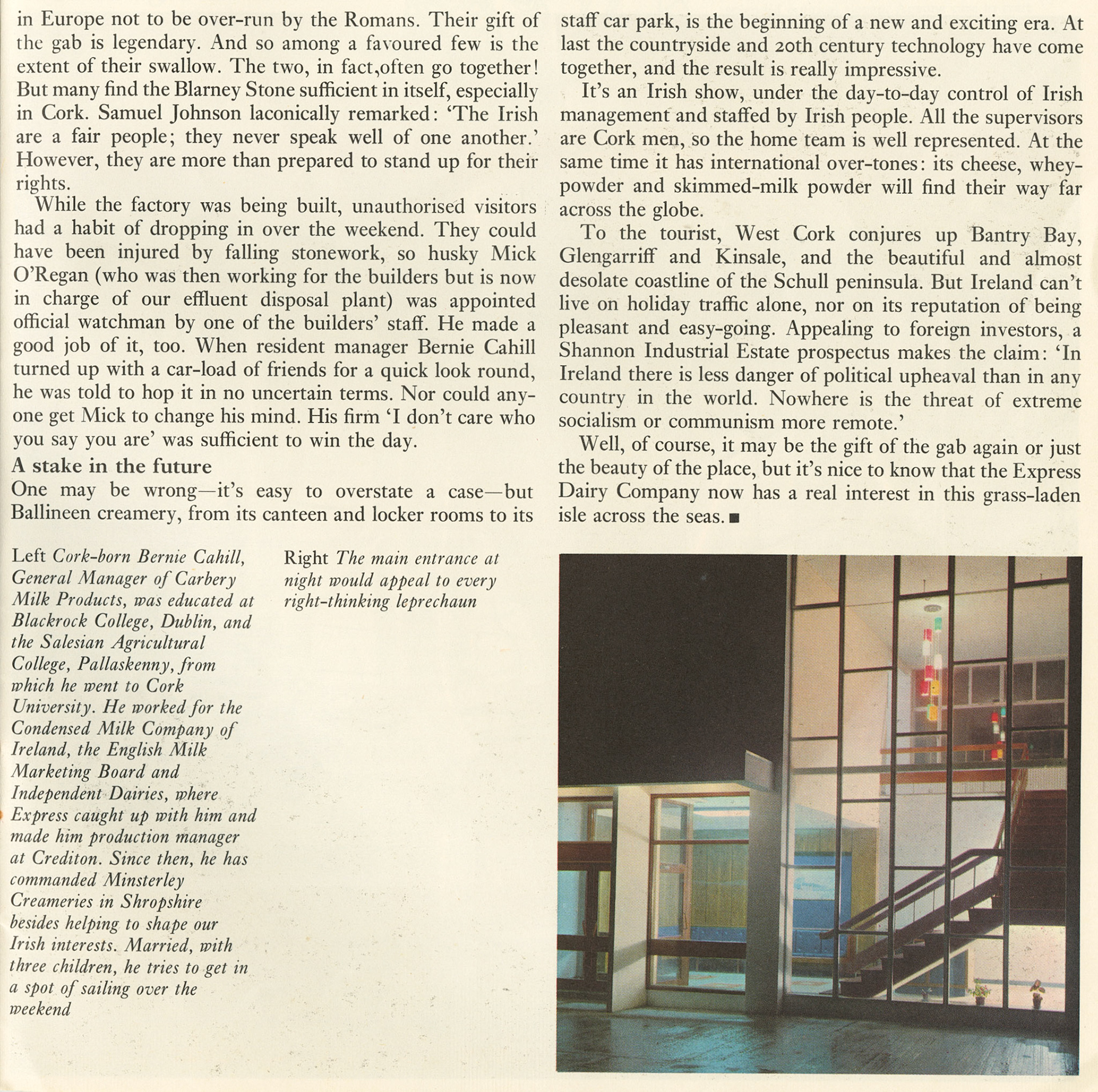 1968 Ballineen Creamery