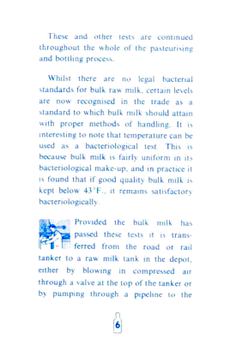 1963 customer leaflet 'The Story of MILK today'. 12 page leaflet issued to customers of Express Dairy, measures 10.2 cm. x 15.2 cm. when closed. (Courtesy Mark Hudson)