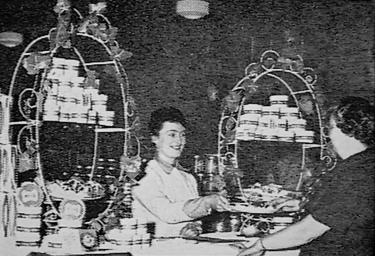 1950s saw greater prosperity, house building, etc. (Express 125 Years video still)