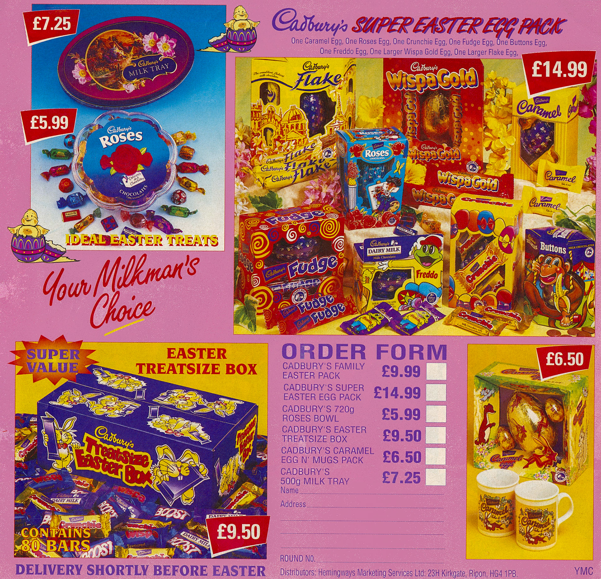 1997 Easter promotion leaflet (Courtesy Paul Luke)