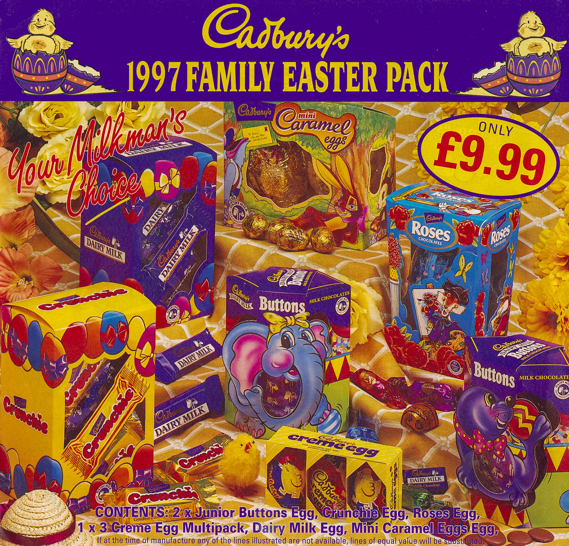 1997 Easter promotion leaflet (Courtesy Paul Luke)
