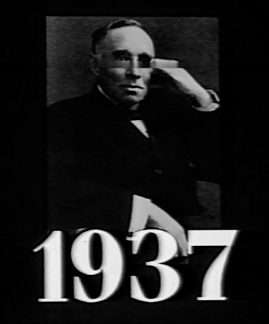 1937 Titus Barham died, and Walter Nell took over as Chairman. (Express 125 Years video still)