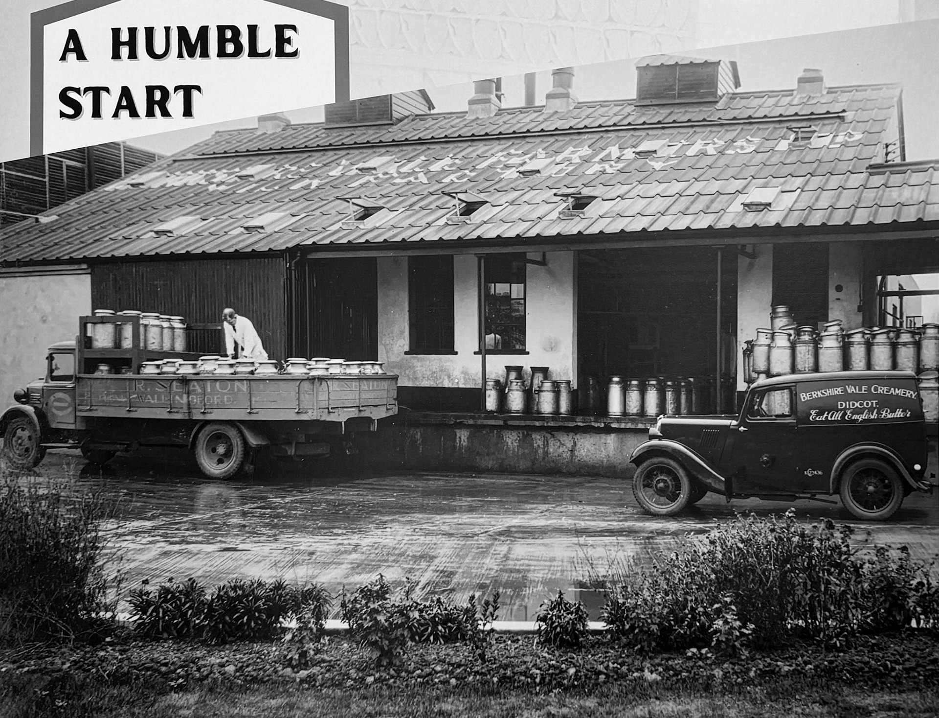 1935 Berkshire Vale Creamery (Didcot Dairy Exhibition 2024, Cornerstone Arts Centre)